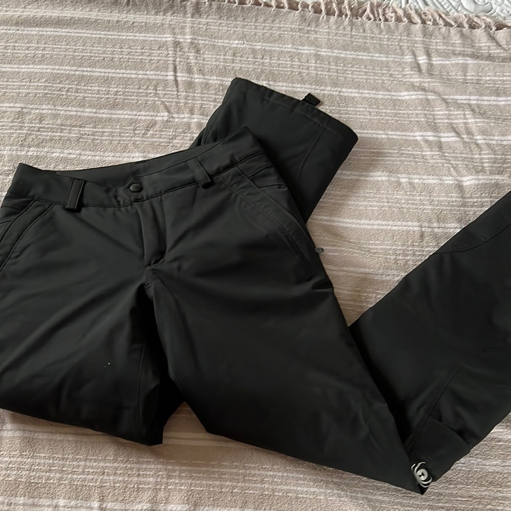 Spider black ski pants